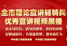 全市理论宣讲轻骑兵优秀宣讲视频展播